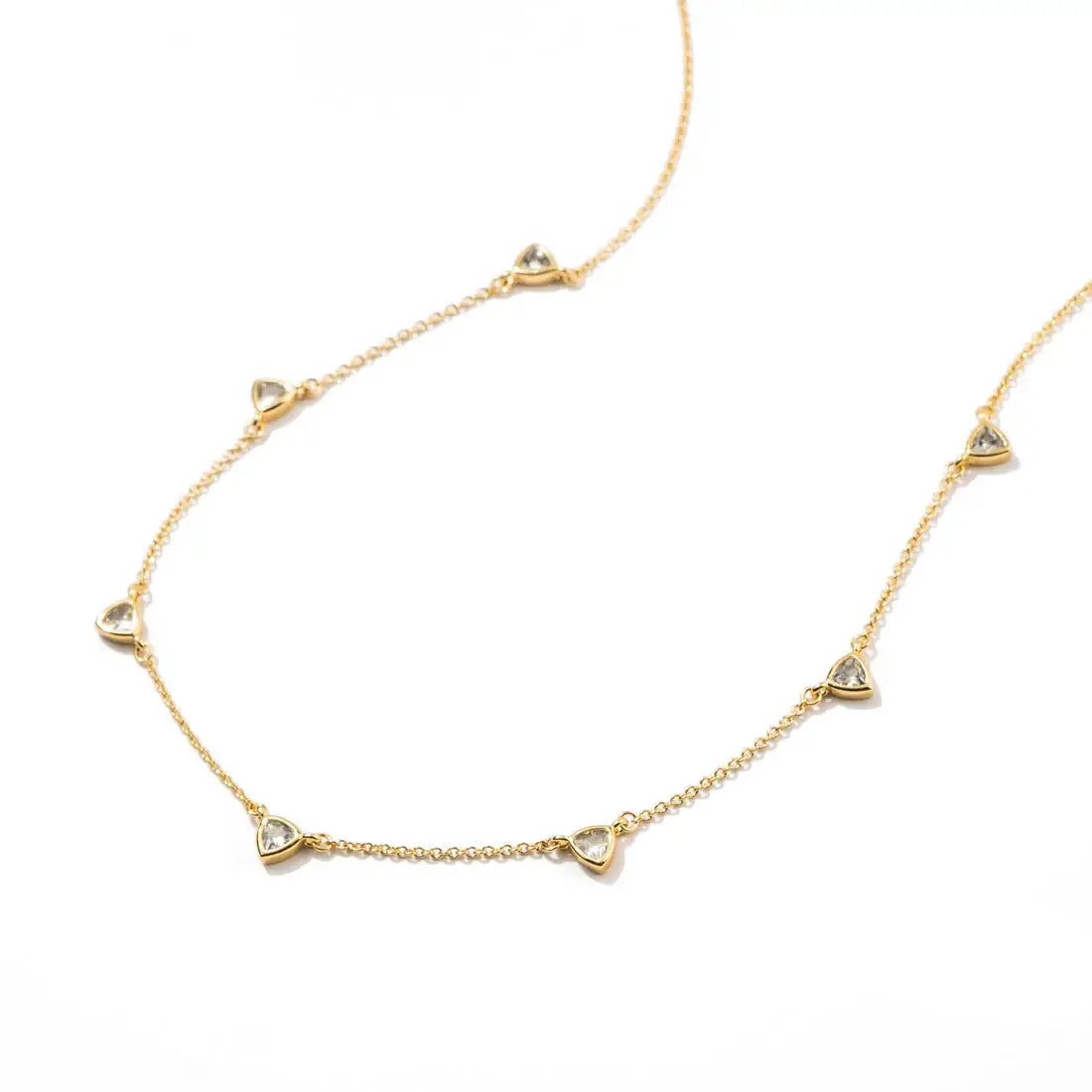 Brenda Grands | CZ Drop Necklace | Sweetest Stitch