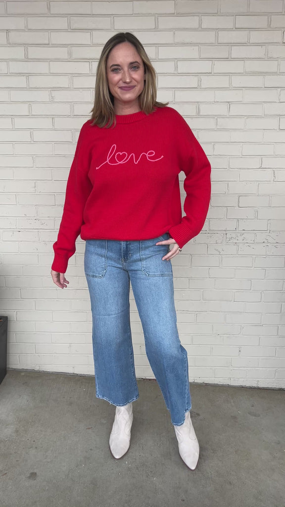 Z Supply | Love Notes Sweater | Sweetest Stitch